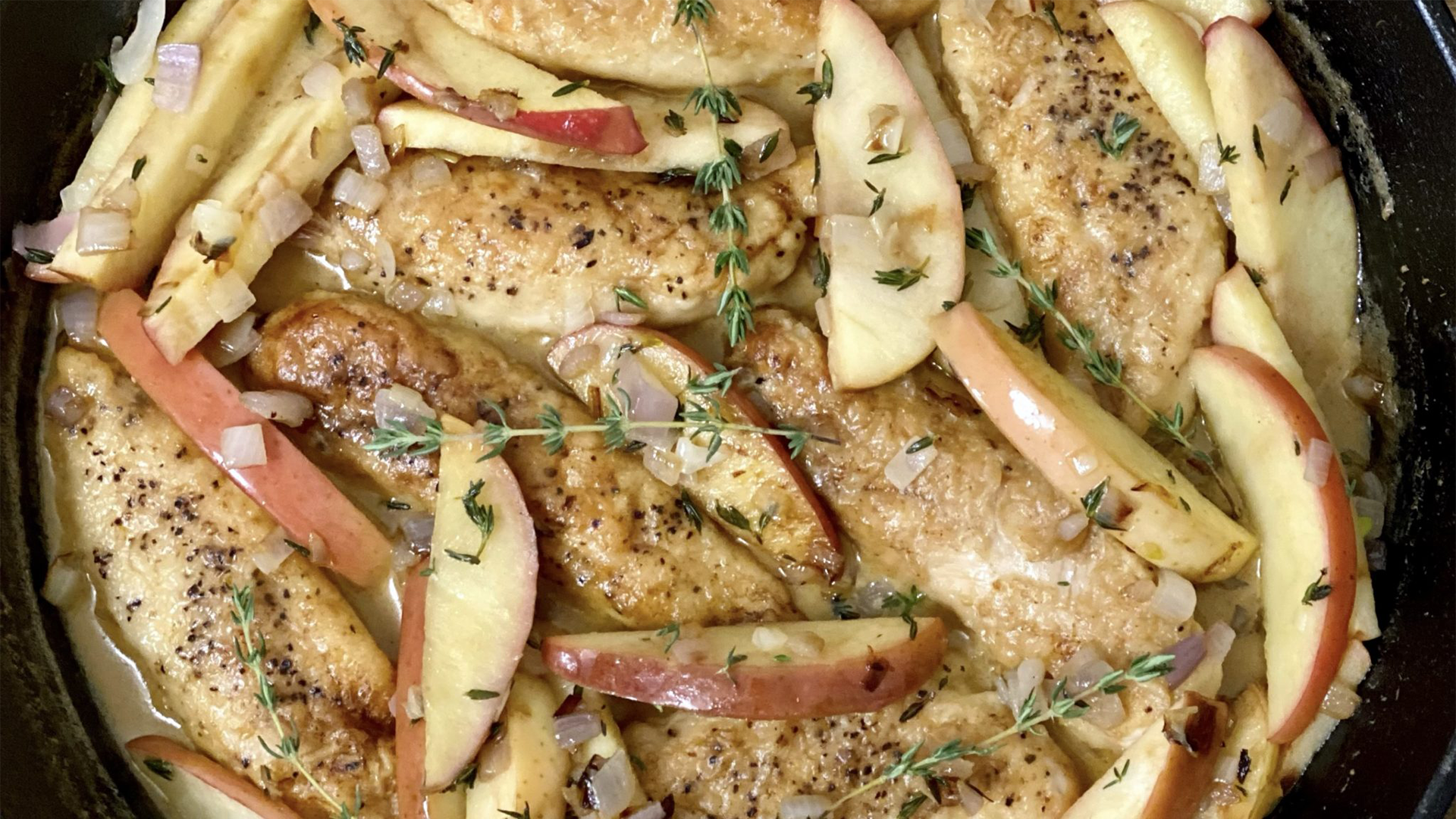 Apple Cream Chicken