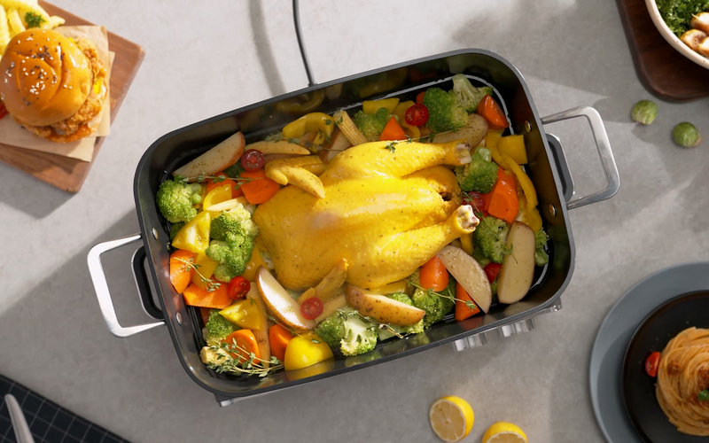 Gradual Heating, Ideal for Slow Cooking